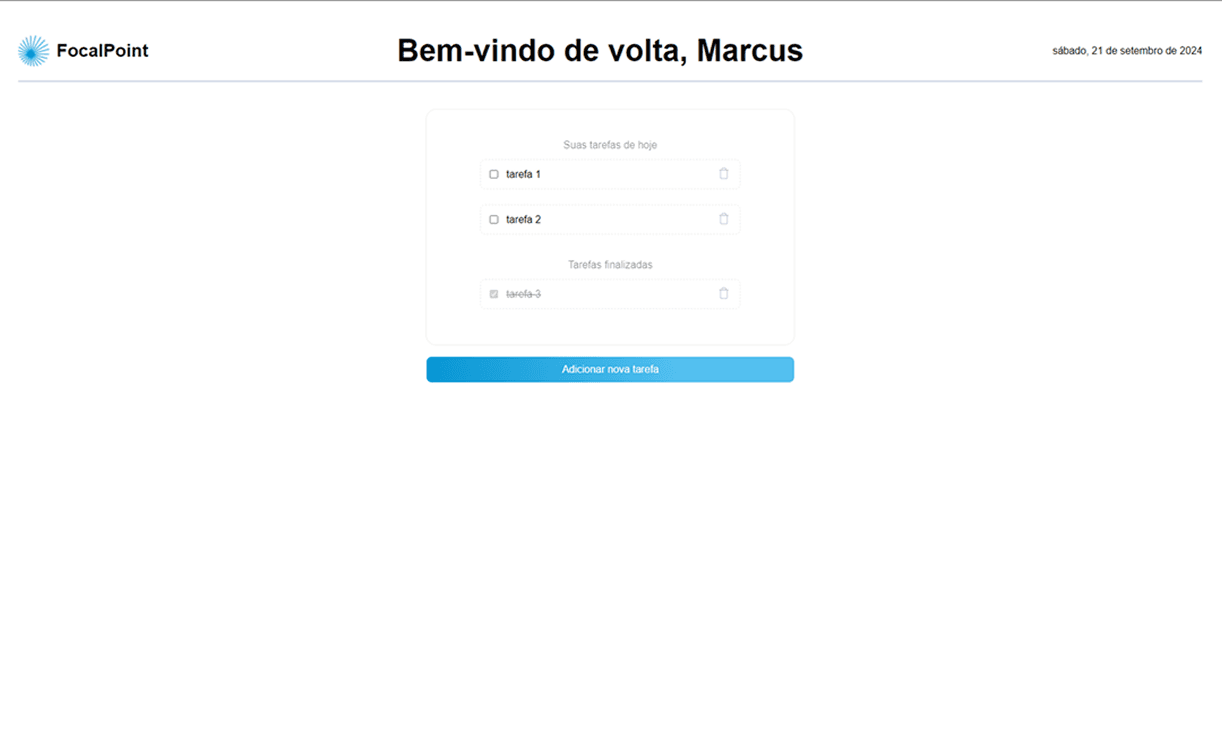Gerenciador de Tarefas